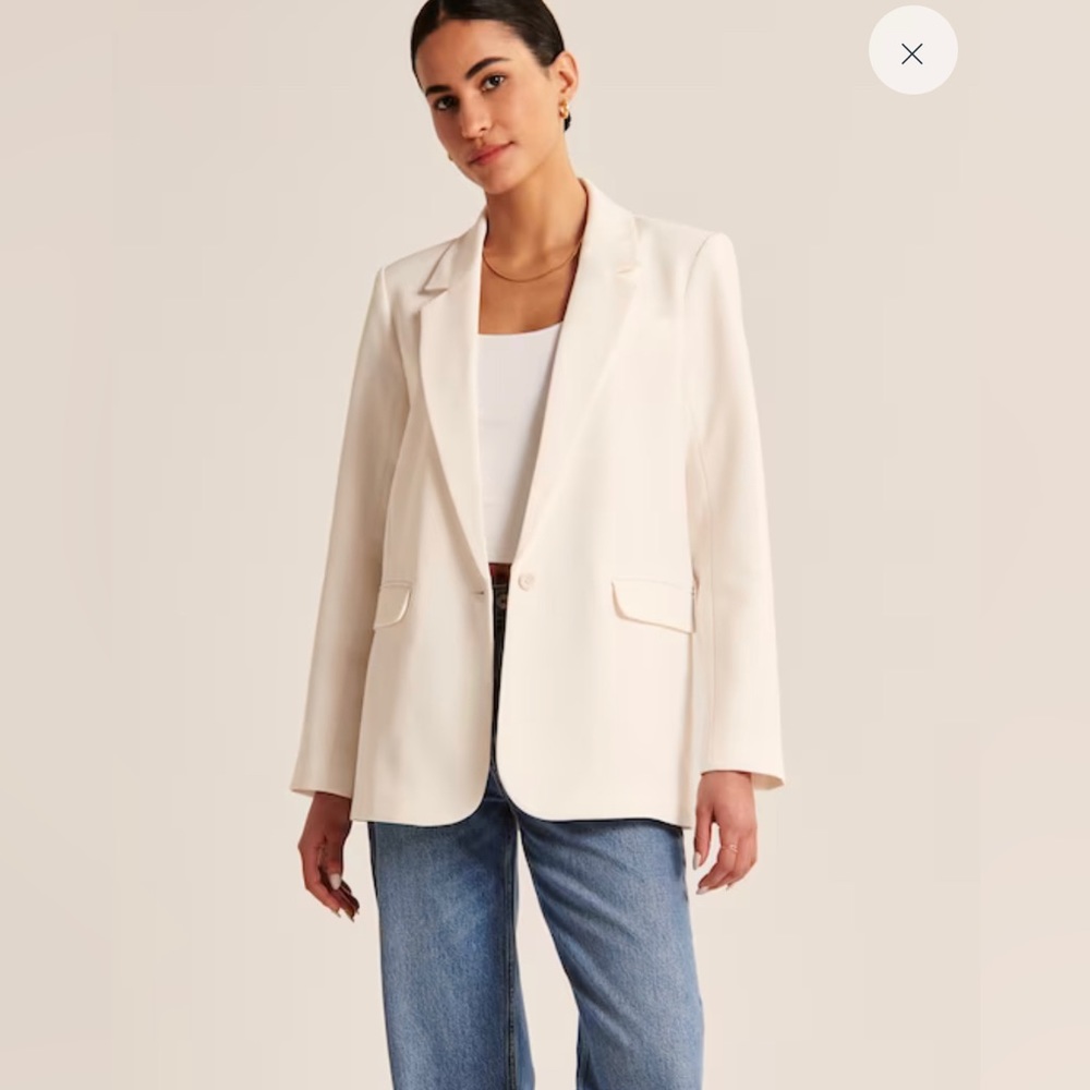 COPY - Abercrombie and Fitch classic suiting blazer